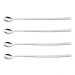 Kit 4 Colheres Bailarina Inox Para Drinks Gin Coquetel Suco