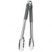 Kit 5 Pegadores Inox 30cm Tramontina Utilitá Cabo Emborrachado Cinza Carne Legumes