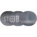 Kit 6 Pratos Rasos Tramontina Churrasco Stone Porcelana 28cm Temático BBQ Steak