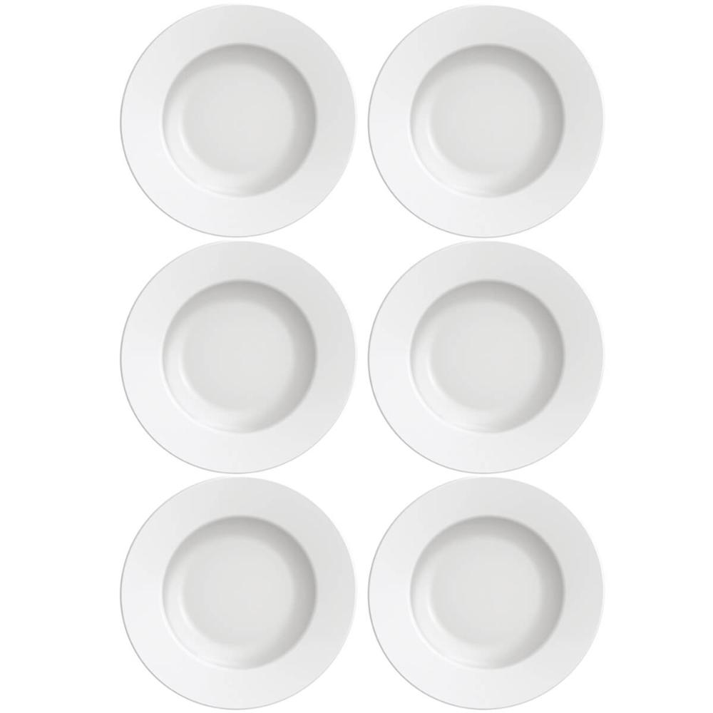 Kit 6 Pratos de Sobremesa Tramontina Maria Augusta em Porcel