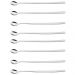 Kit 8 Colheres Bailarinas Para Drinks Sucos Coquetéis  30cm