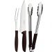 Kit Garfo Trinchante Pegador Faca Churrasco 8'' Tramontina P