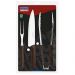 Kit Garfo Trinchante Pegador Faca Churrasco 8'' Tramontina P