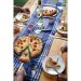 Kit Para Pizza em Aço Inox 12 Talheres 1 Espátula e 1 Cortad