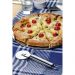 Kit Para Pizza em Aço Inox 12 Talheres 1 Espátula e 1 Cortad