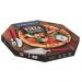 Kit Pizza Tramontina Aço Inox e Polipropileno Preto com Espátula e Cortador 14 Peças