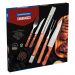Kit para Churrasco Tramontina em Aço Inox Faca Pegador e Garfo Trinchante 15 Peças