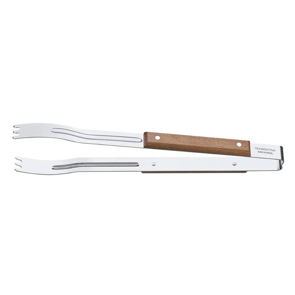Kit para Churrasco Tramontina em Aço Inox Faca Pegador e Garfo Trinchante 15 Peças
