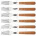 Kit para Churrasco Tramontina em Aço Inox Faca Pegador e Garfo Trinchante 15 Peças