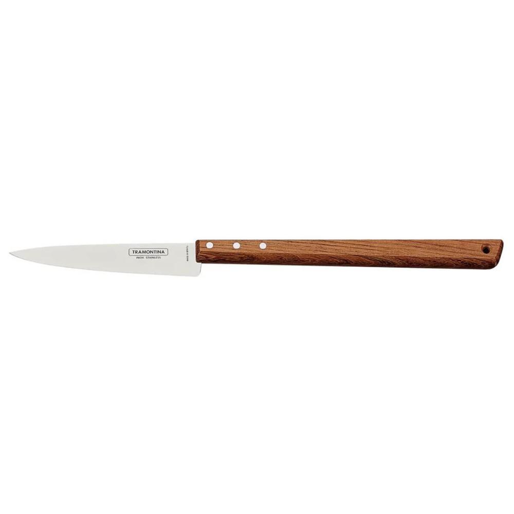 Kit para Churrasco Tramontina em Aço Inox e Madeira Faca Peg
