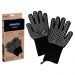 Luvas para Churrasco Tramontina Black em Silicone e Poliéster Grelha Forno Churrasqueira