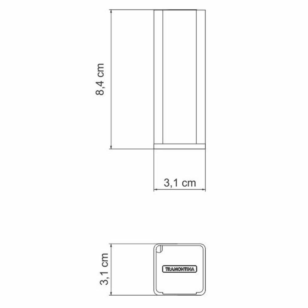 Paliteiro Tramontina Utility Suporte para Palitos de Dente A