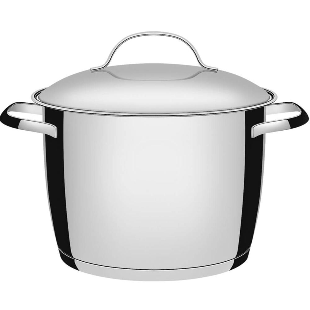 Panela Caldeirão 7,5L Tramontina Allegra em Aço Inox com Fun