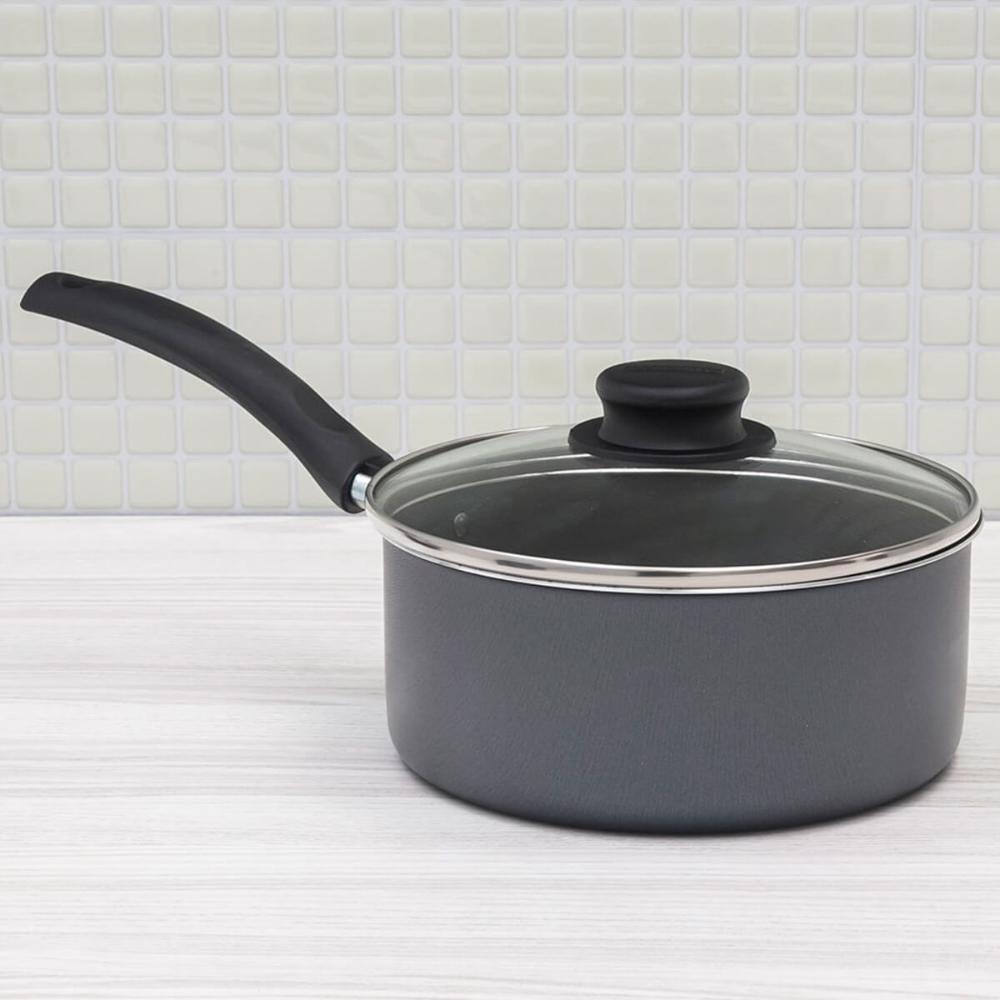 Panela Tramontina Turim Alumínio Antiaderente Chumbo 18cm 2L Starflon Max Avulsa