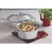 Panela de Fundo Triplo Rasa 4,7L Caçarola Inox com Tampa 24cm Tramontina Solar