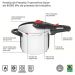 Panela de Pressão Tramontina Solar em Aço Inox 4,5L Fundo Tr