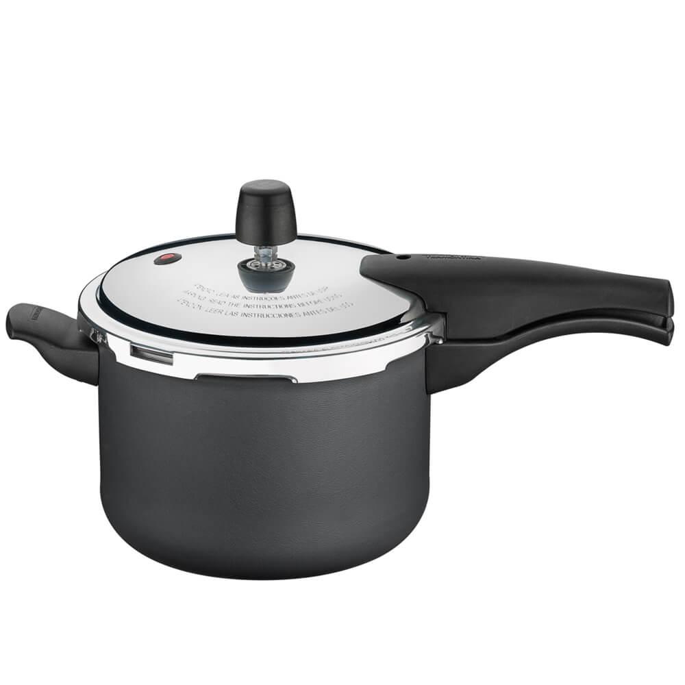 Panela de Pressão Tramontina Vancouver 4,5L Alumínio Antiaderente Starflon Max Grafite 20cm