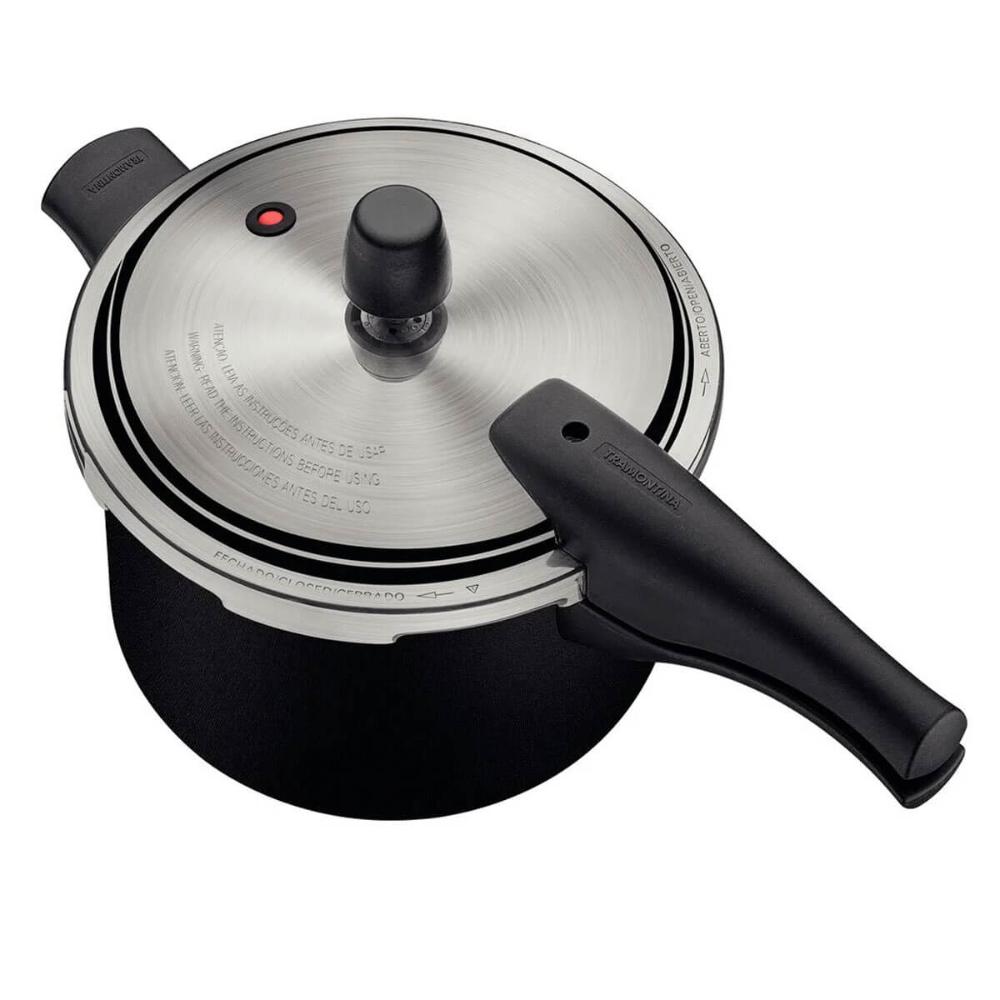 Panela de Pressão Tramontina Vancouver Effect em Alumínio Antiaderente 20cm 4,5L