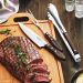 Pegador Carne Inox Polywood Churrasco Cabo Castanho Tramontina