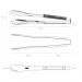 Pegador Carne Inox Polywood Churrasco Cabo Castanho Tramontina