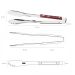 Pegador Carne Inox Polywood Churrasco Cabo Vermelho Tramontina