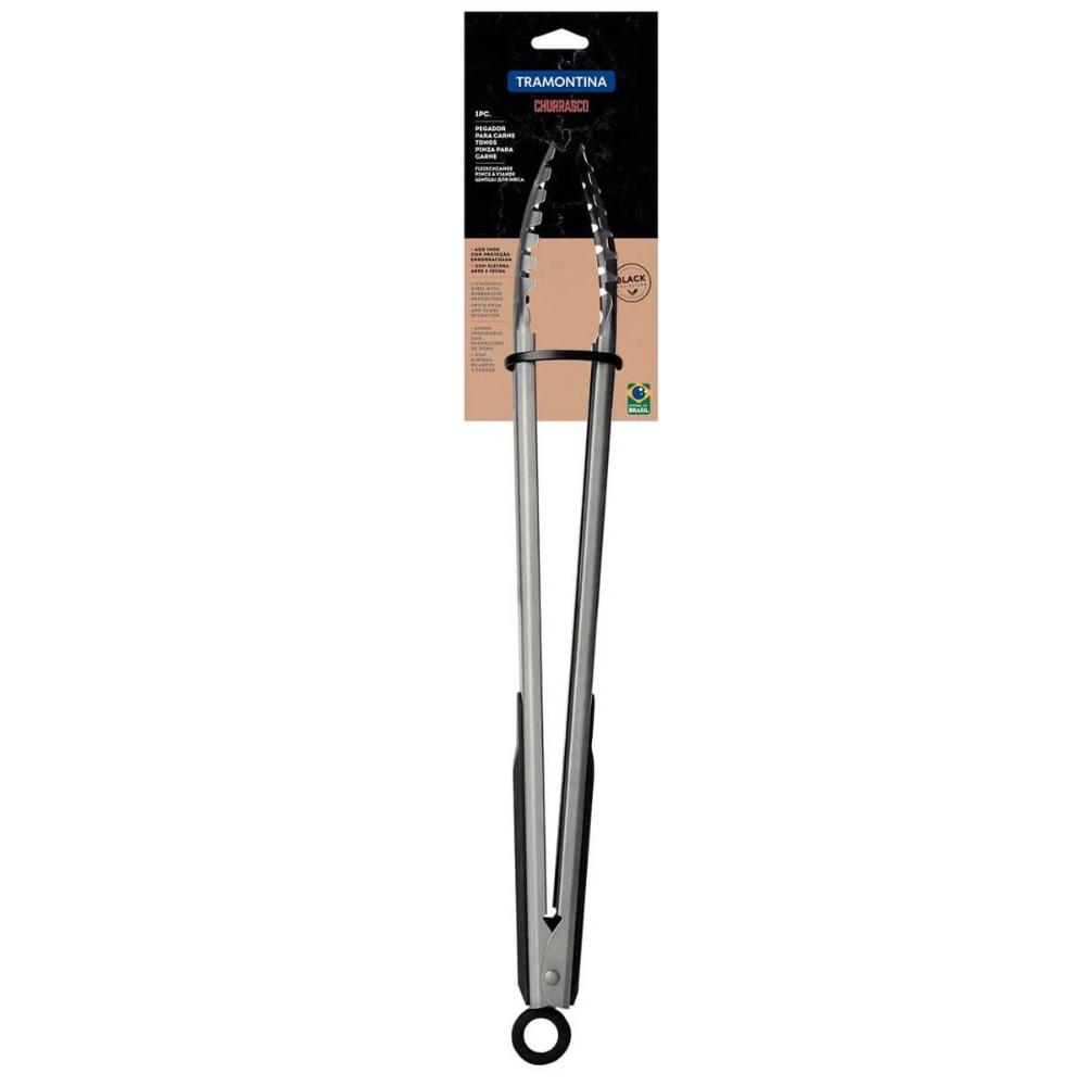 Pegador de Carne Tramontina Churrasco Black com Lâmina em Aç