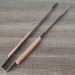 Pegador de Churrasco Carne Inox Cabo Longo Madeira 47cm Tramontina