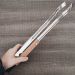 Pegador de Churrasco Carne Inox Cabo Longo Madeira 47cm Tramontina