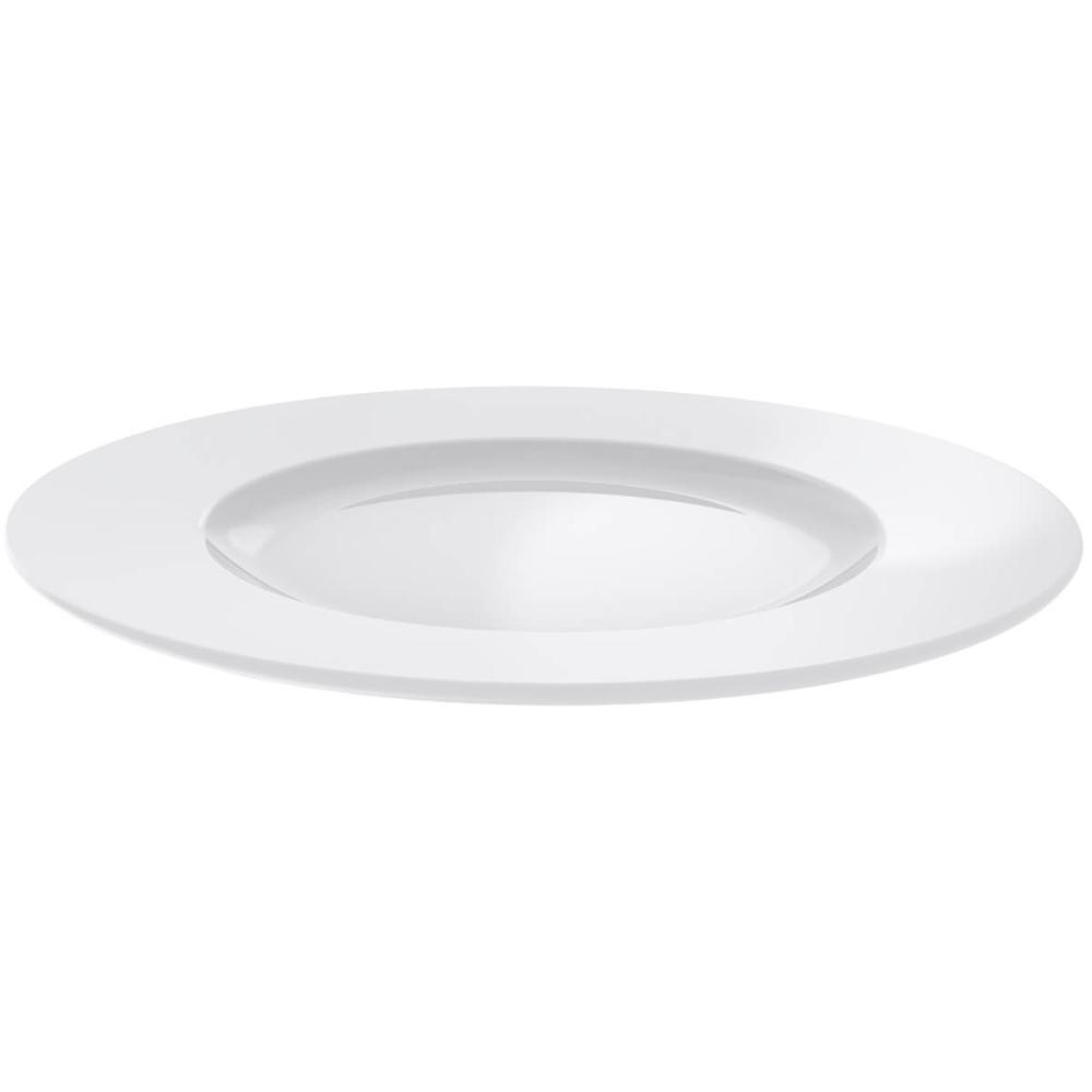 Prato Raso Tramontina Porcelana Branca 27 cm Maria Augusta Avulso Mesa Posta
