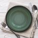 Prato Verde Rústico Tramontina de Sobremesa Porcelana 21cm Decorado Mesa
