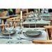 Prato Verde Rústico Tramontina de Sobremesa Porcelana 21cm Decorado Mesa