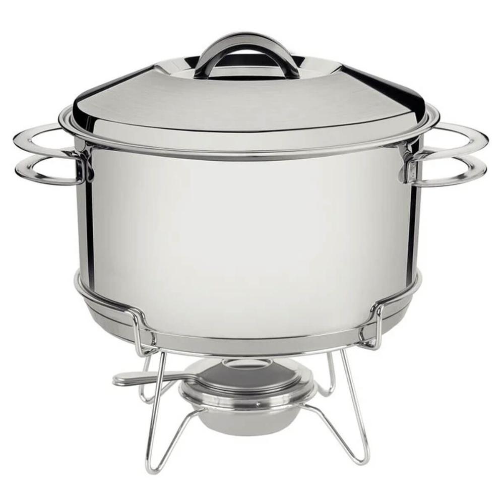 Rechaud Tramontina Solar  6,1L Aço Inox Fundo Triplo com Fog