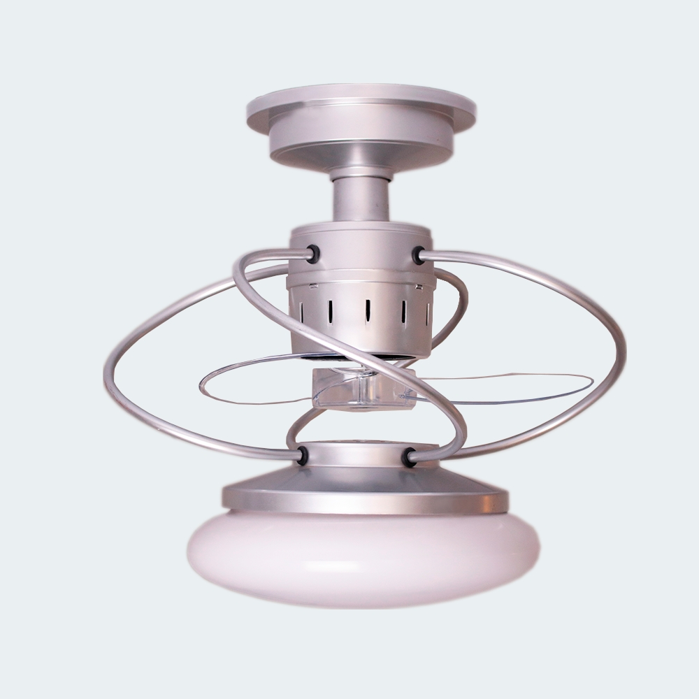 Ventilador de Teto Treviso Atenas Prata Bivolt