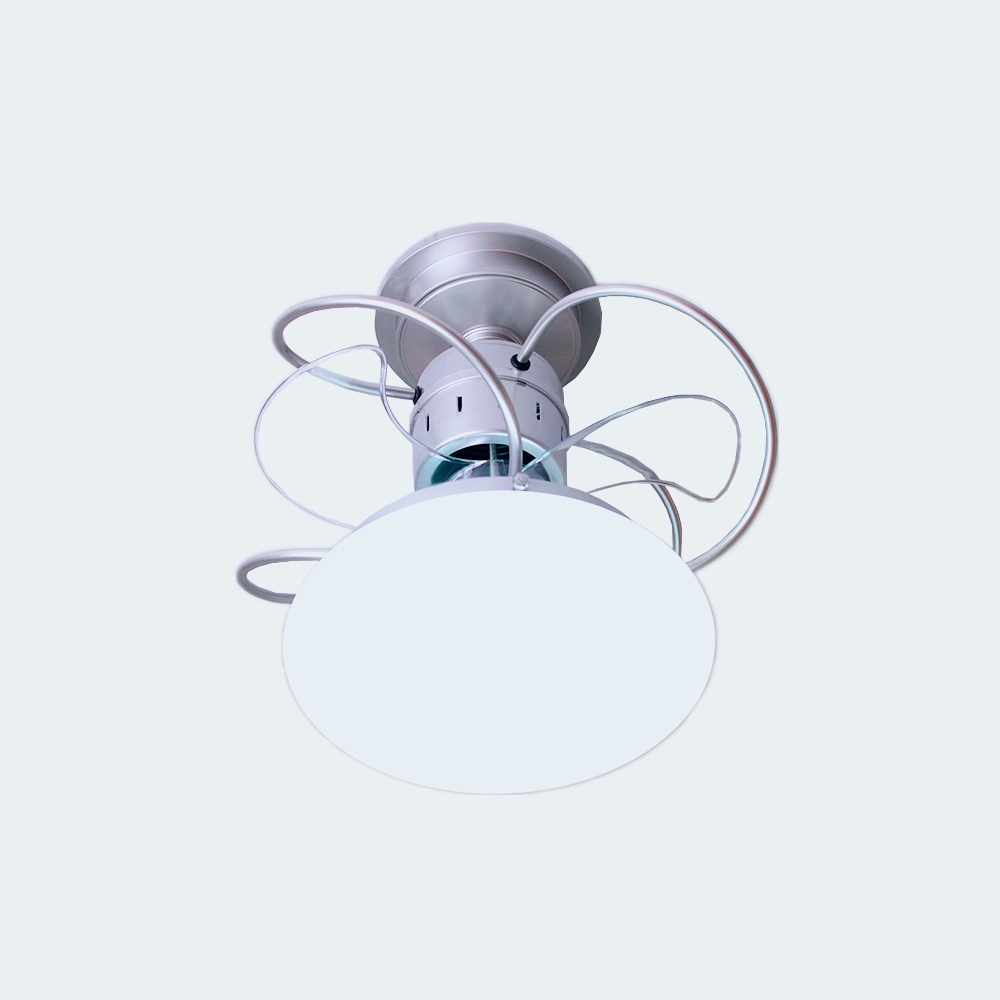 Ventilador de Teto Treviso Atenas Prata Bivolt