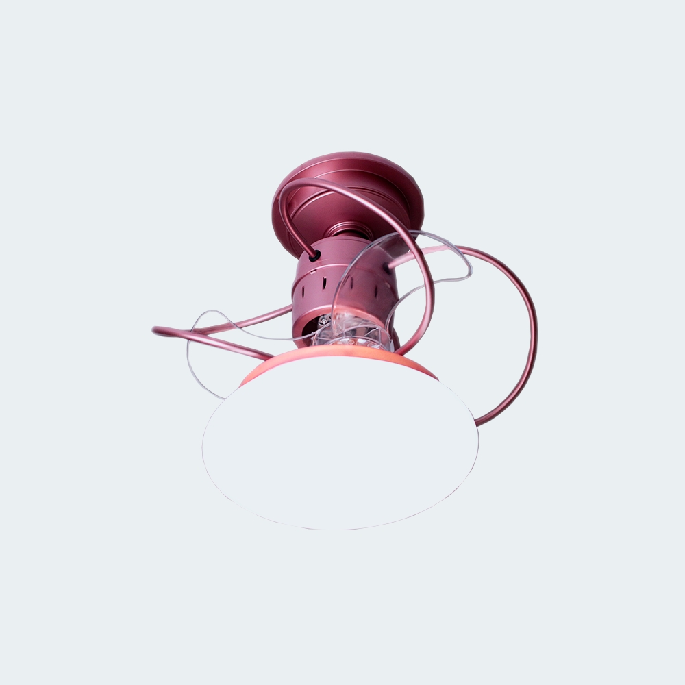 Ventilador de Teto Treviso Atenas Rose Bivolt