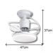 Ventilador de Teto Treviso Branco Elegance LED Bivolt