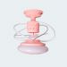 Ventilador de Teto Treviso Cartoon Rosa Bivolt