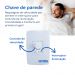 Ventilador de Teto Treviso Cromado Confort LED Bivolt