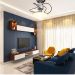 Ventilador de Teto Treviso Cromado Elegance LED Contr Remoto