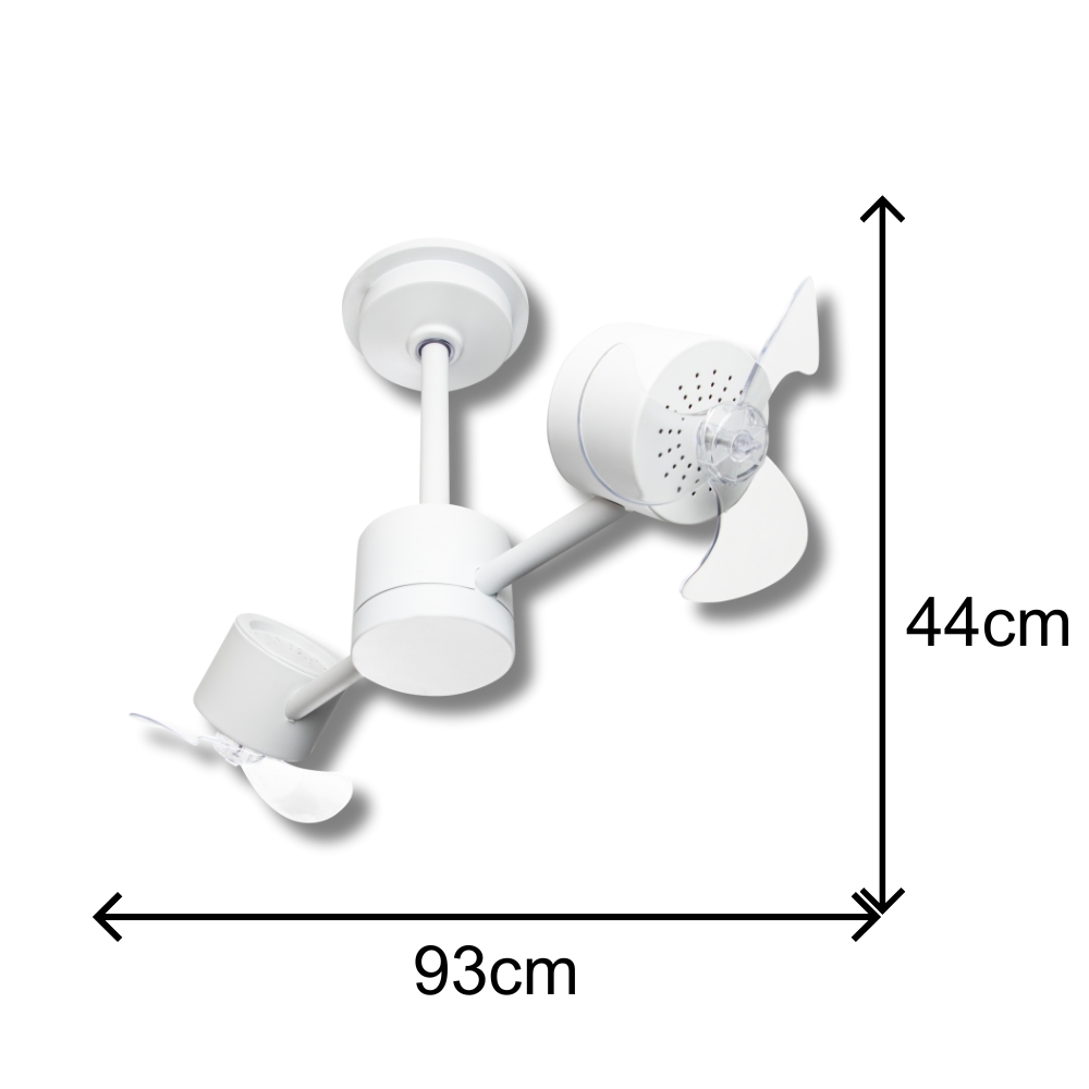Ventilador de Teto Treviso Infinit Branco C/ Controle Remoto