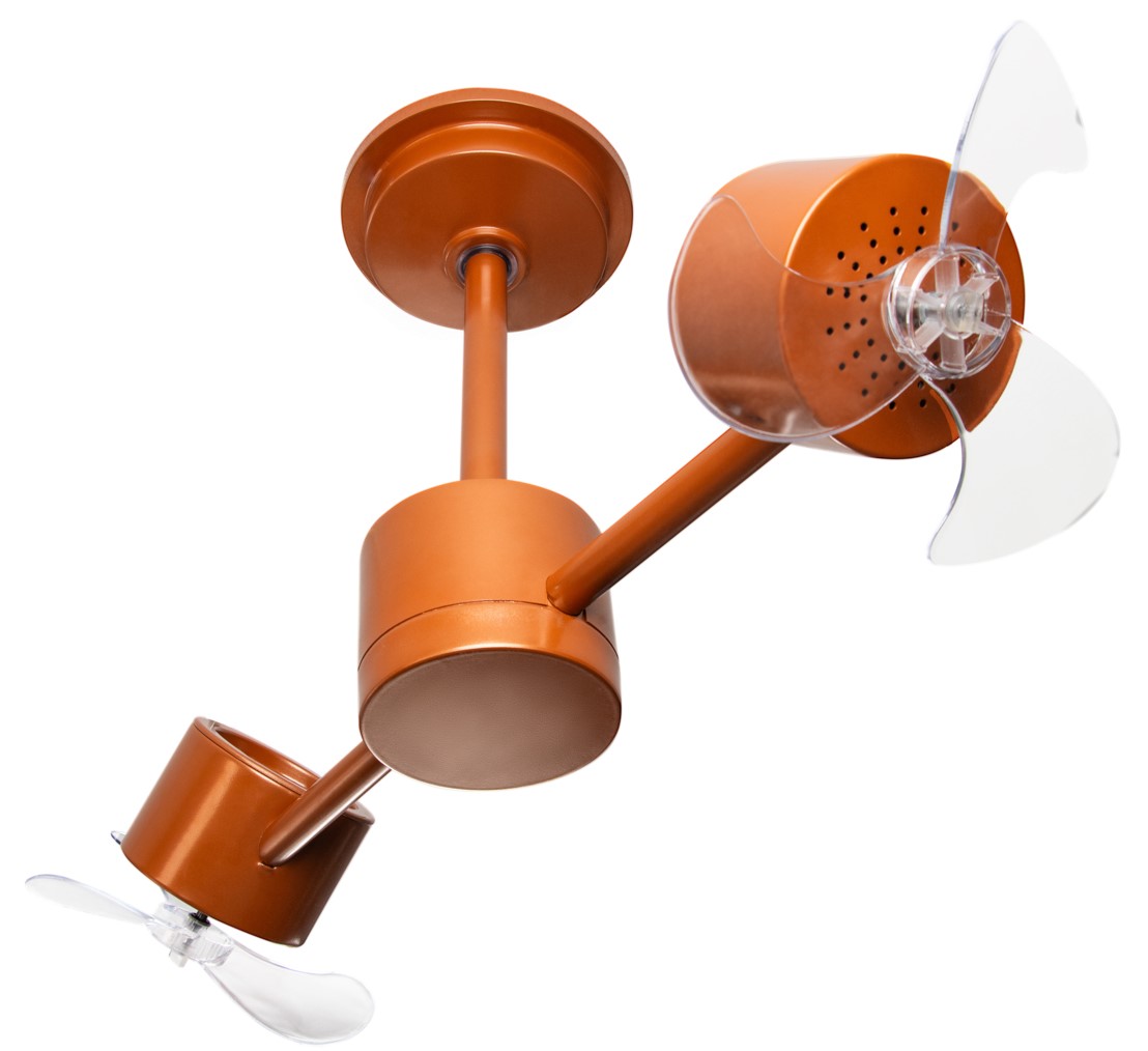 Ventilador de Teto Treviso Infinit Cobre C/ Controle Remoto