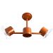 Ventilador de Teto Treviso Infinit Cobre C/ Controle Remoto