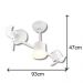 Ventilador de Teto Treviso Infinit LED Branco Bivolt