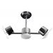 Ventilador de Teto Treviso Infinit LED Cromado Contrl Remoto