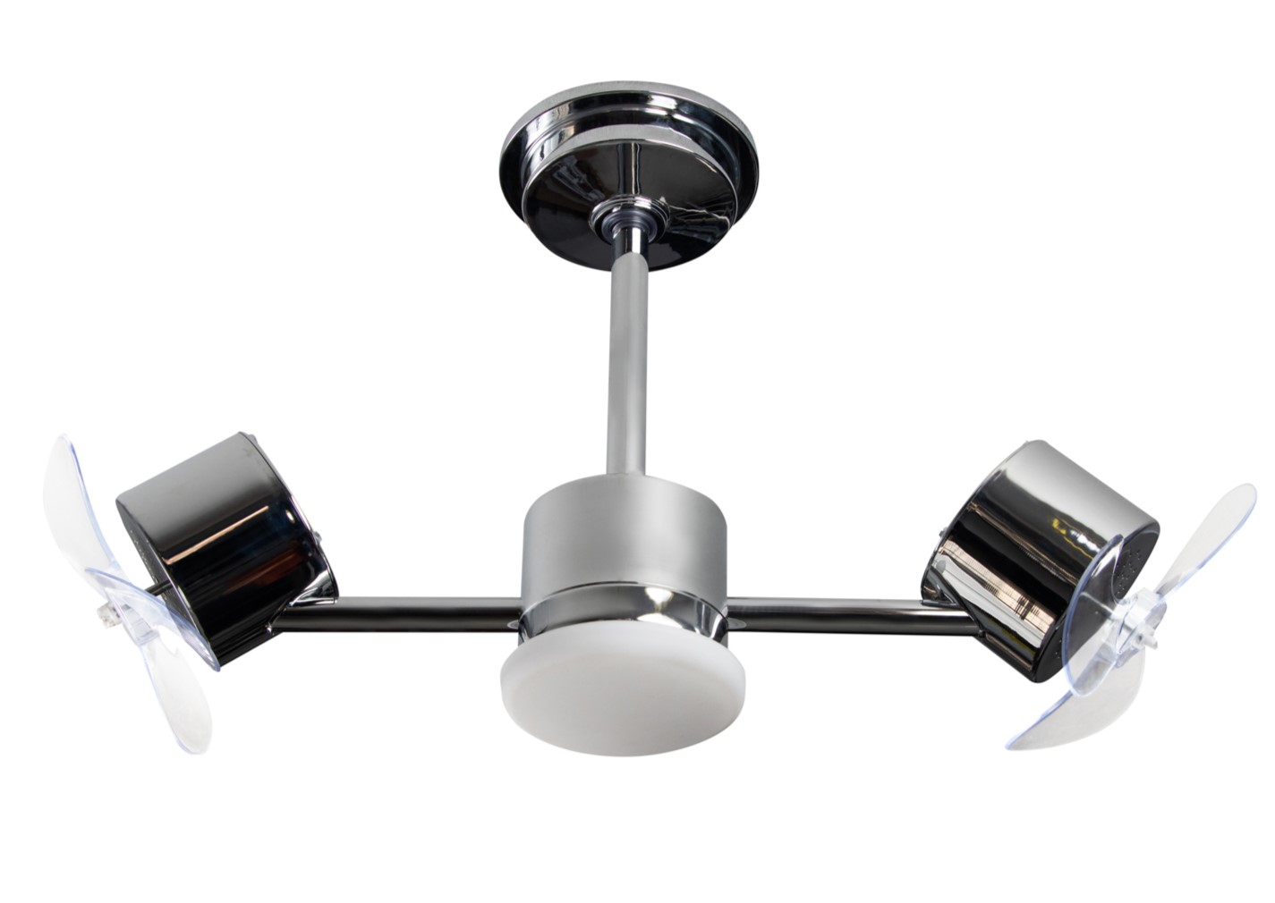 Ventilador de Teto Treviso Infinit LED Cromado Contrl Remoto