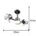 Ventilador de Teto Treviso Infinit LED Cromado Contrl Remoto