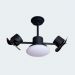 Ventilador de Teto Treviso Infinit Plus Preto Bivolt