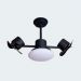 Ventilador de Teto Treviso Infinit Plus Preto Com Controle