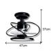 Ventilador de Teto Treviso Preto Confort LED Bivolt