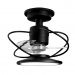 Ventilador de Teto Treviso Preto Fosco Confort LED Ctrl Rem